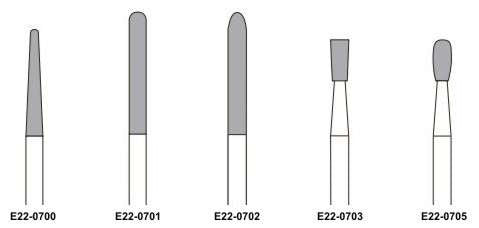 Edenta Lab Burs Nitride coated