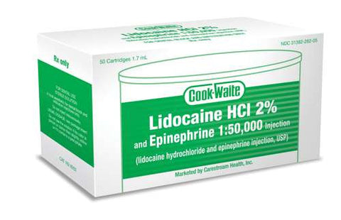 Lidocaine 1:50,000