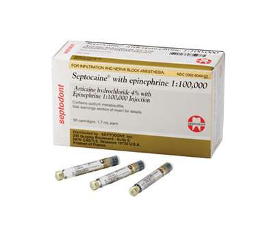 Septocaine 1:100,000