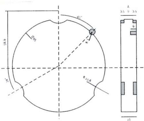 ZCAD Temp Esthetic 95mm Blank