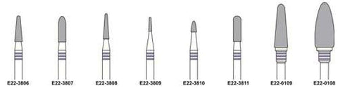 Edenta Lab Bur Super Fine (Purple Band)